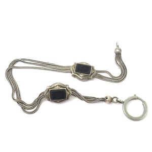 Antique French Continental Silver Slider Albertina, Wear or Repurpose