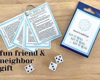 Neighbor Gifts | Christmas Gift Tag | Printable Christmas Game | Best Neighbor Gift Idea | Holiday Gift | Unique Gift | Christmas Party Game