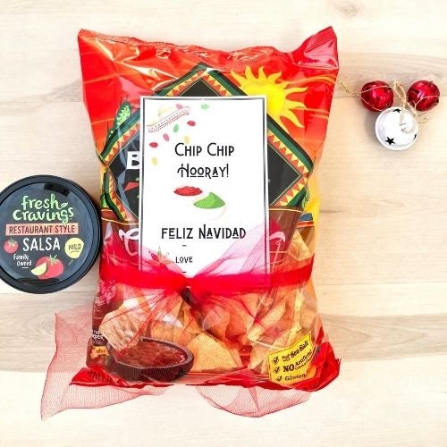 Printable Holiday Neighbor Gift Idea, Teacher Employee Client Staff