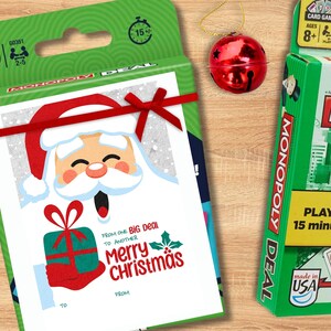 Neighbor Christmas Gift Neighbors Gift Printable, Deck of Cards Christmas Neighbor Gifts Holiday Games Classroom Gifts Christmas Party Games