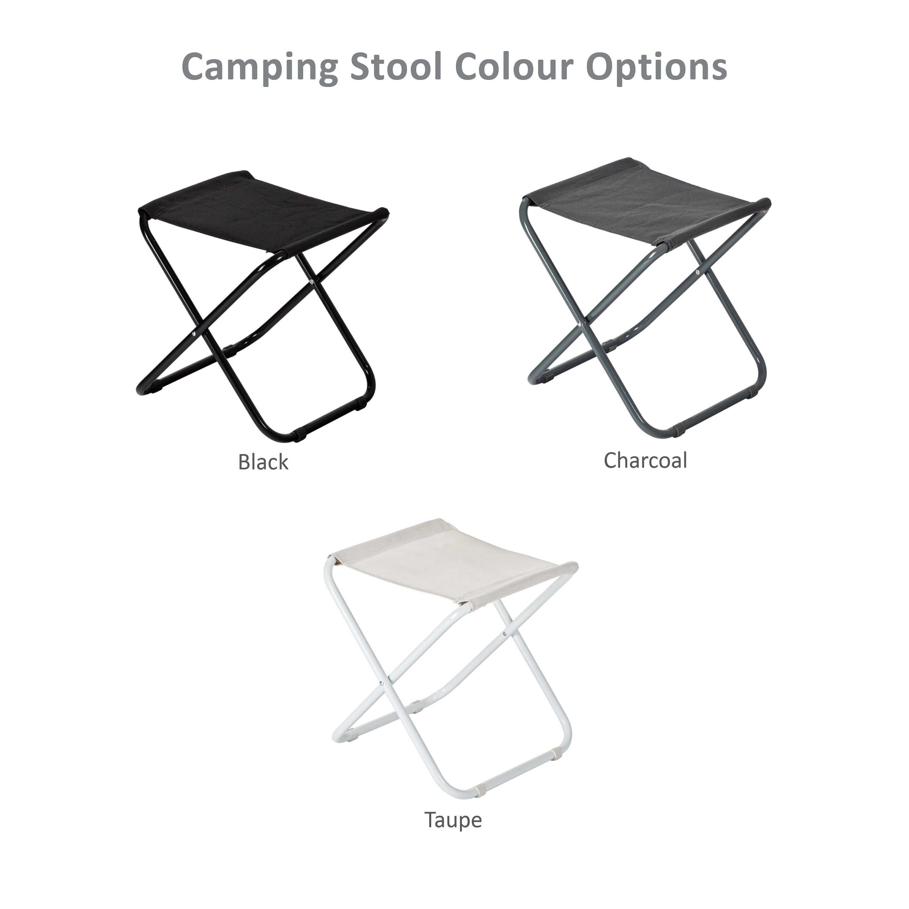 Personalised Outdoor Stool for Him, Camping Folding Seat, Portable