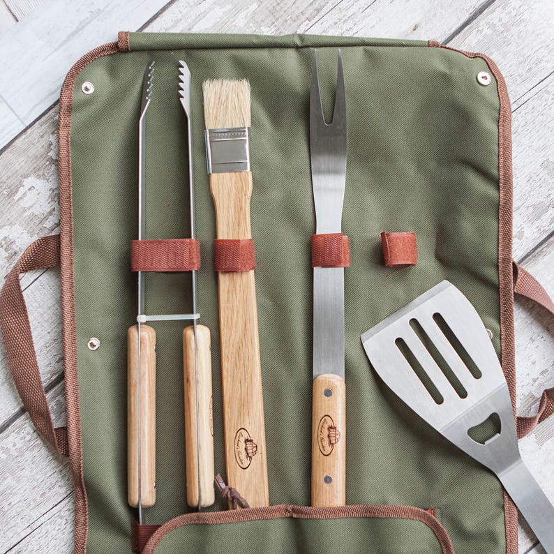 Personalised BBQ Tool Set Etsy