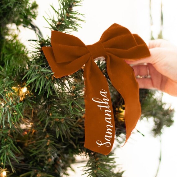 Personalised cheap xmas ribbon