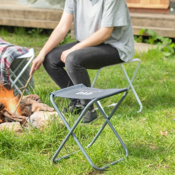 Personalised Outdoor Stool for Him, Camping Folding Seat, Portable Fishing  Seats for Grandad, Picnic Stool Dads Gift, Beach Chair for Her -   Denmark