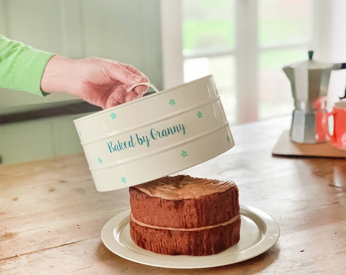 Vintage Stainless Steel Cake Carrier. 1950 Everedy Company. It Will