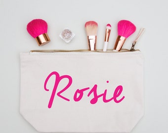 Gepersonaliseerde grote make-up tas