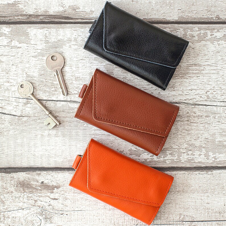 Personalised Leather Key Holder Etsy