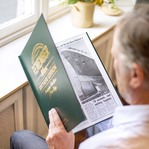 birthday newspaper book uk