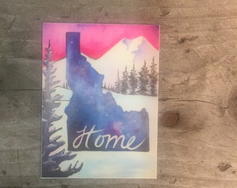 Idahome Vinyl Sticker