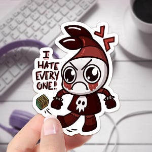 Dandy’s World Shrimpo Sticker ~ Waterproof Vinyl Sticker