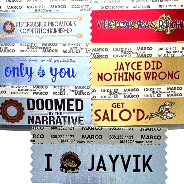 Touched By the Arcane Jayvik Badge Ribbons