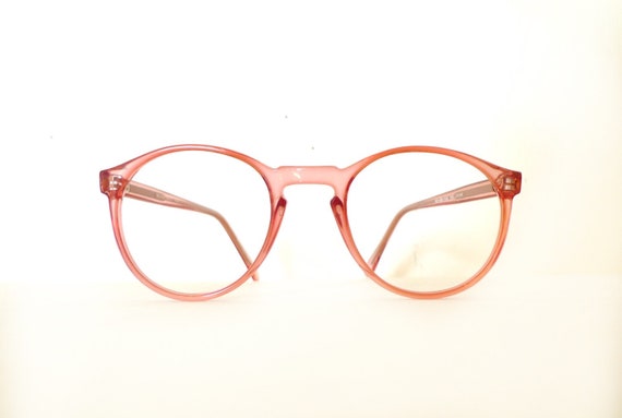 Big Andy Warhol Eyeglasses NOS Iconic Round Melon