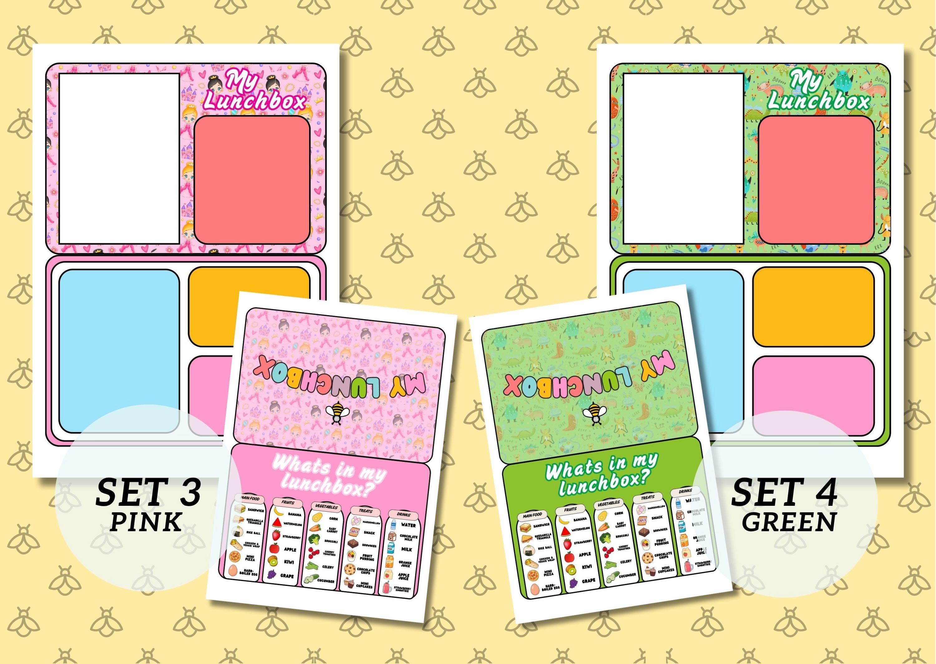 Build A Lunchbox Pretend Play Preschool Printable Busy Book for ...