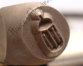 BABY fles-6mm Metal Design Punch voor gepersonaliseerde gestempeld sieraden blanks