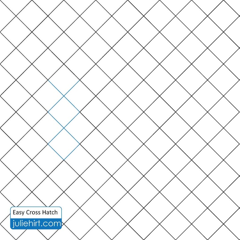 EASY CROSS HATCH - 2 Ways. Please Read Description. Includes Edge to ...