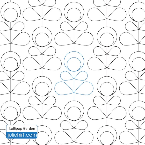 Stitchers Garden Quilt Pattern Etsy