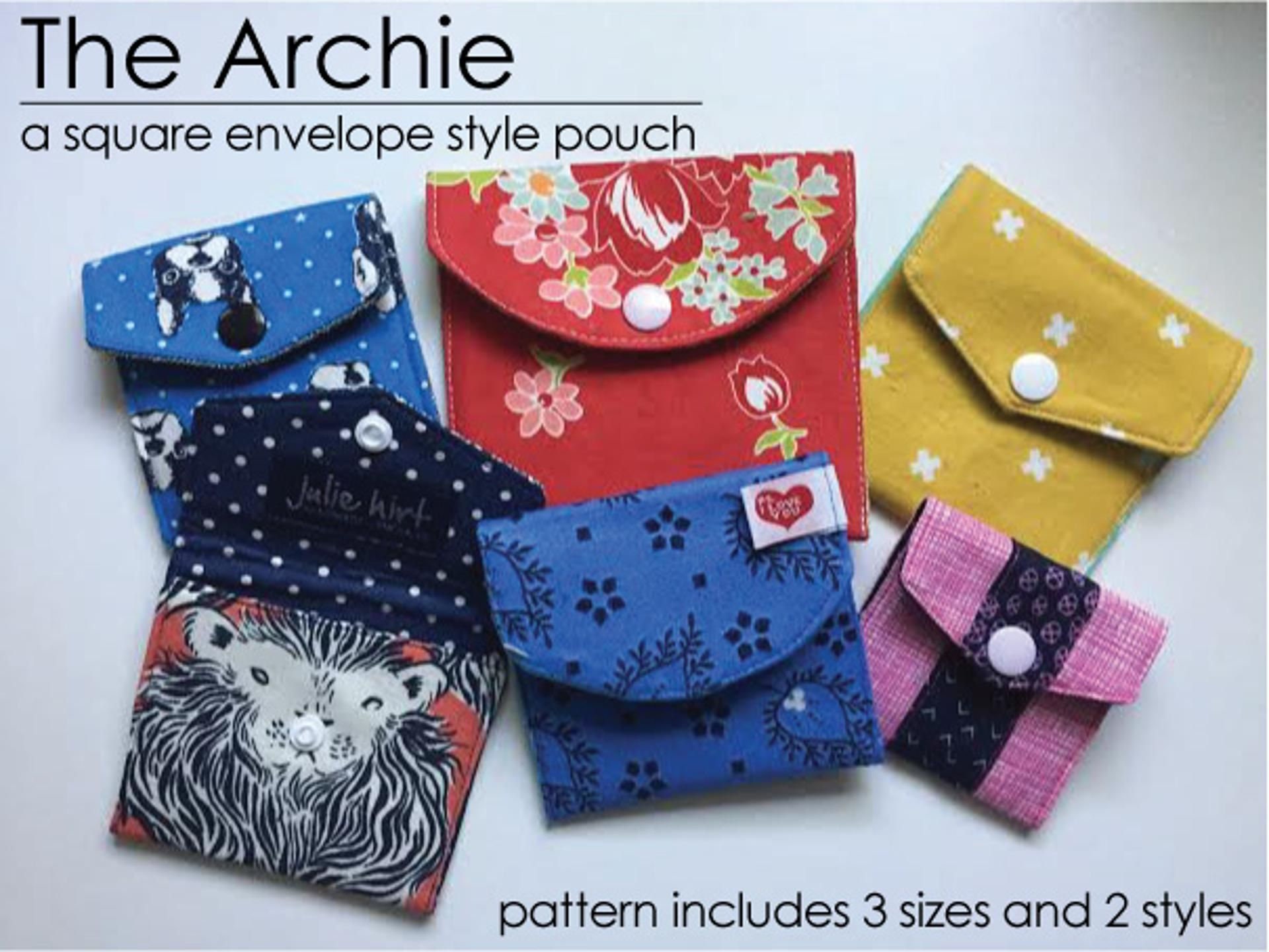 Envelope pouch online pattern