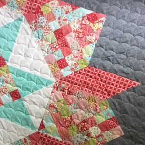 CLAM SHELL - Longarm Quilting Digital Pattern for Edge to Edge ...