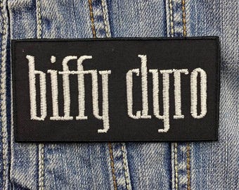 Biffy Clyro Embroidered Patch Badge Applique Iron on