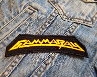 Gamma Ray Speed Power Metal Band 382147 Embroidered Patch Badge Applique Iron on