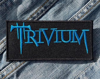 Trivium (2) Naszywka haftowana Aplikacja do prasowania