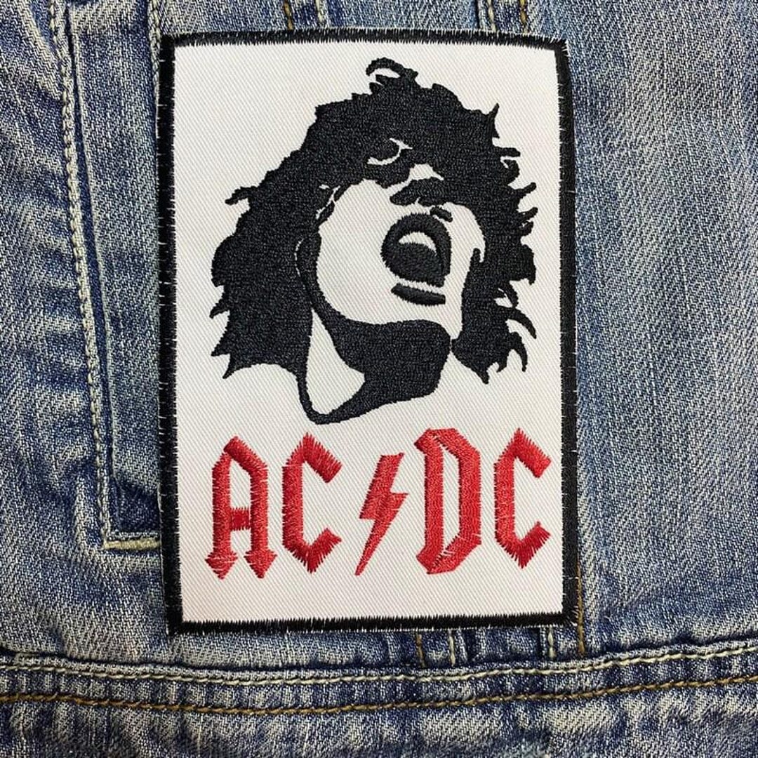 Acdc Ac Dc Band 26 Embroidered Patch Badge Applique Iron On - Etsy
