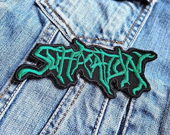 Suffocation Embroidered Patch Badge Applique Iron on