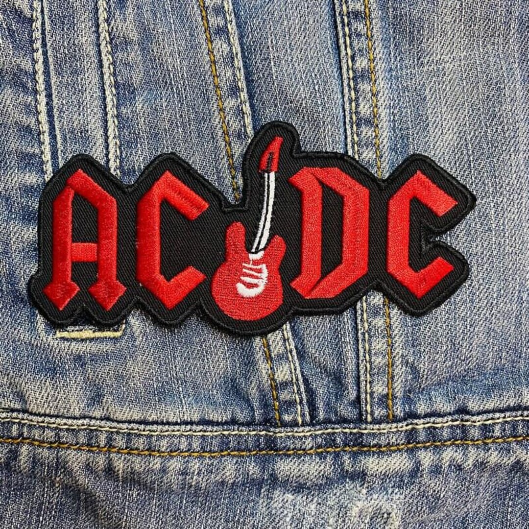 Acdc Ac Dc Band 17 Embroidered Patch Badge Applique Iron On - Etsy