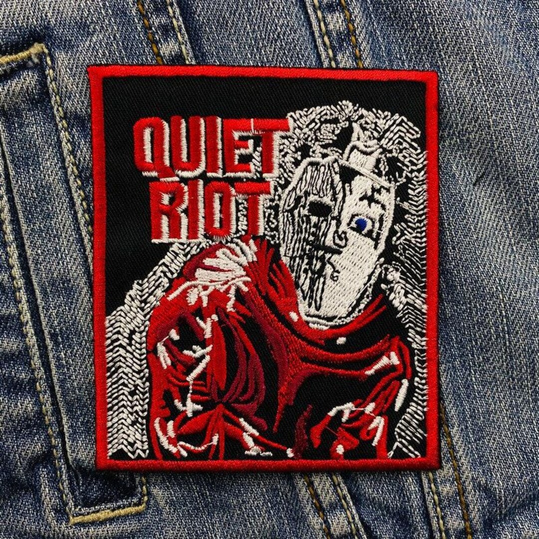 Quiet Riot Embroidered Patch Badge Applique Iron On - Etsy