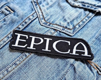 Epica Symphonic Metal Band 382084 Embroidered Patch Badge Applique Iron on