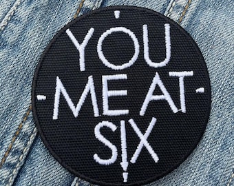 You Me At Six (3) Embroidered Patch Badge Applique Iron on