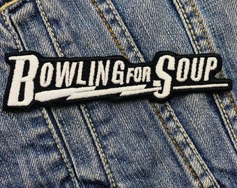 Bowling For Soup Embroidered Patch Badge Applique Iron on