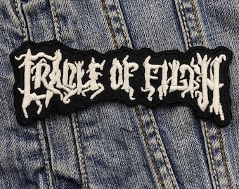 Cradle Of Filth (3) Embroidered Patch Badge Applique Iron on