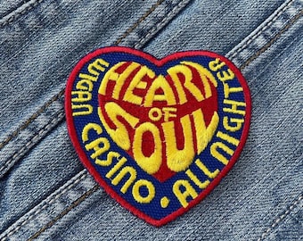Wigan Casino (2) Embroidered Patch Badge Applique Iron on