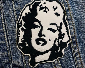 Marilyn Monroe 382460 Embroidered Patch Badge Applique Iron on