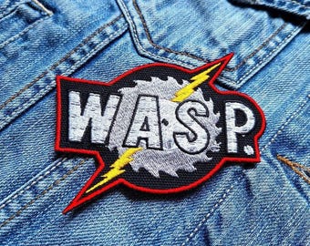 Wasp 74643A Embroidered Patch Badge Applique Iron on