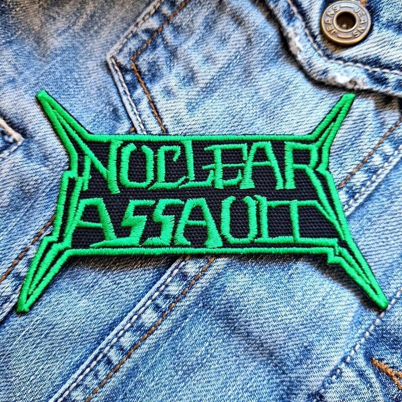 Nuclear Assault Thrash Metal Band 1 382691 Embroidered Patch Badge Applique  Iron on