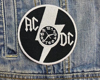 Acdc Ac Dc Band 16 haftowana naszywka aplikacja do prasowania