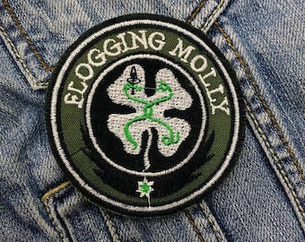Flogging Molly Embroidered Patch Badge Applique Iron on