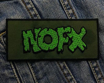 Nofx Embroidered Patch Badge Applique Iron on