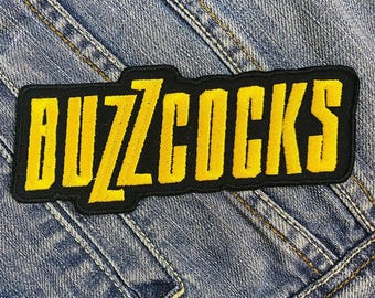 Buzzcocks geborduurde patch badge appliqué opstrijkbaar