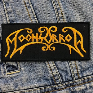 Moonsorrow Pagan Metal Band 382572 Broderad lapp med applikation, strykbar