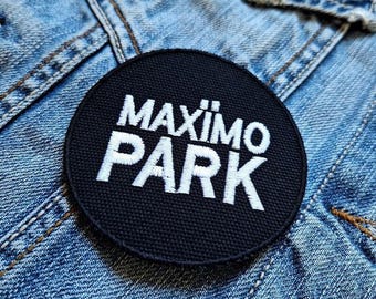 Maximo park Embroidered Patch Badge Applique Iron on