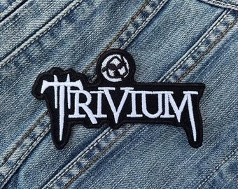Trivium (6) gestickter Aufnäher Badge Applikation zum aufbügeln