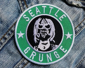 Seattle Grunge Underground 382972 Embroidered Patch Badge Applique Iron on