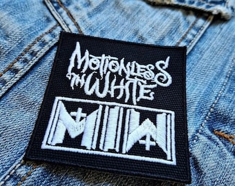 Motionless In White Embroidered Patch Badge Applique Iron on