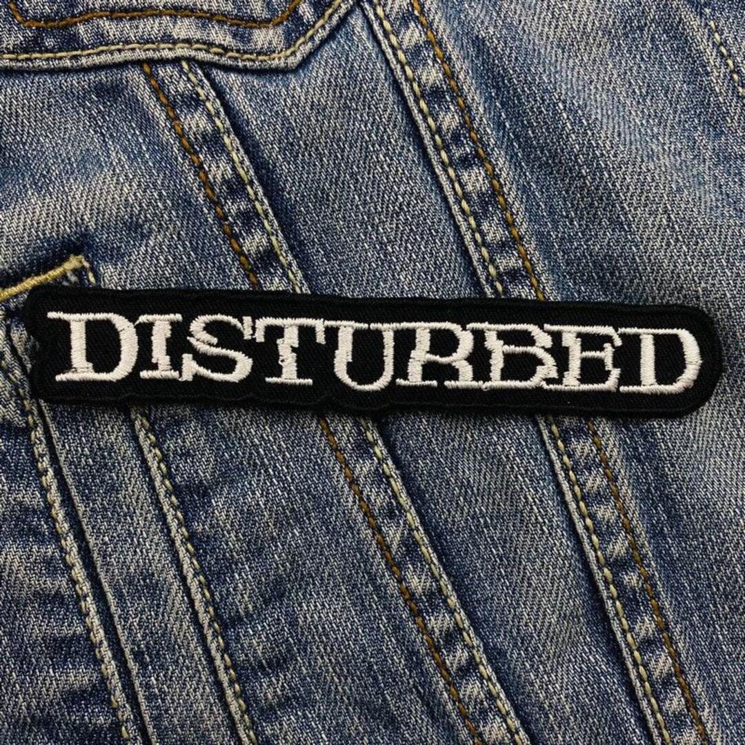 Band Patches Iron On Disturbed Punk Embroidered Patch - Iron On Or Sew On Badge For Jackets, Bags & More Punk Patch - Foto 7