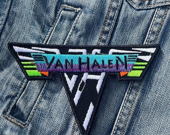 Van Halen (12) gestickter Aufnäher Badge zum aufbügeln