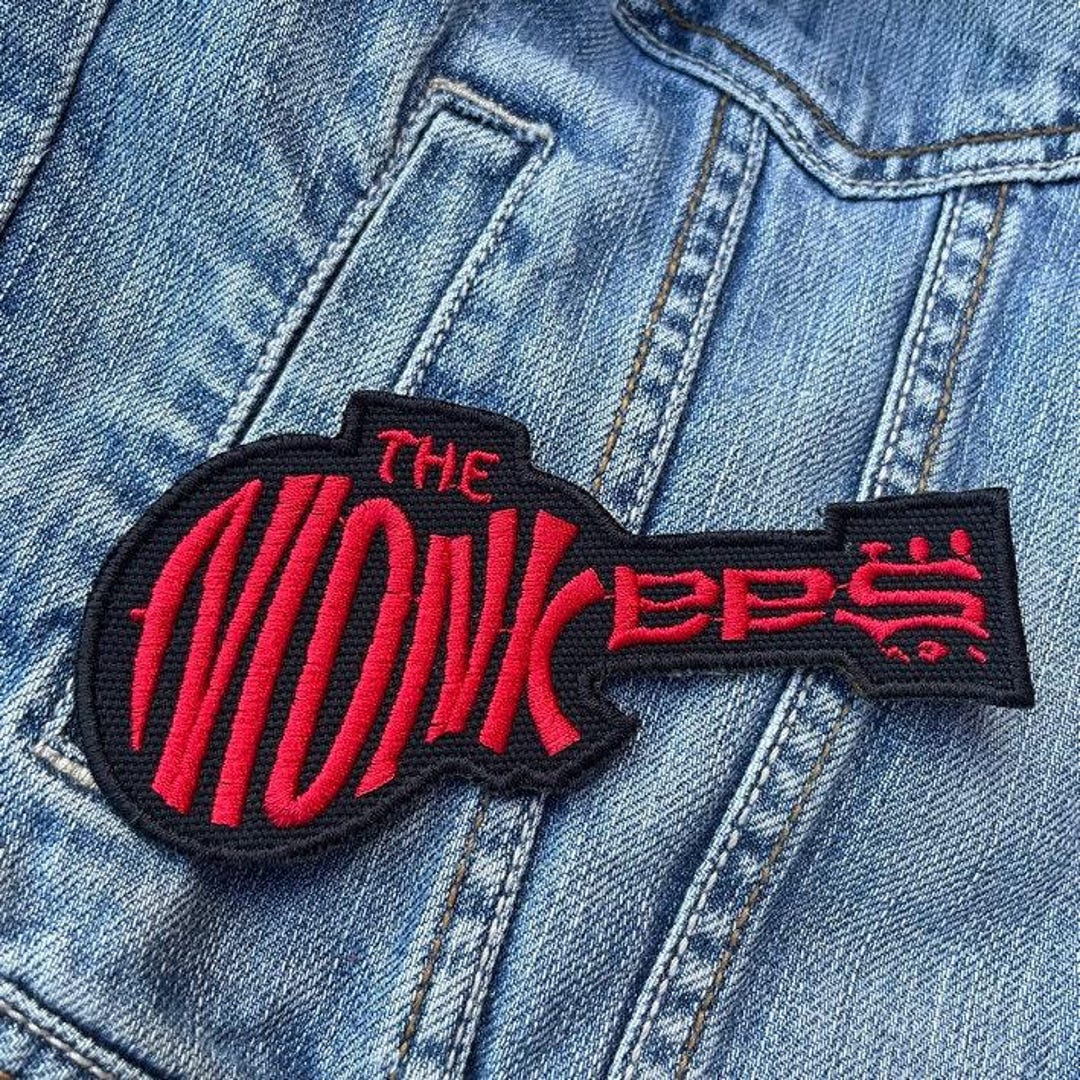 Monkees Sticker The Monkees.jpeg Embroidered Patch Badge Applique Iron On - Etsy