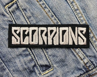 Scorpions Embroidered Patch Badge Applique Iron on